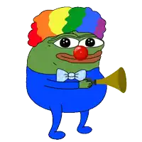 Rainbow hair honkler